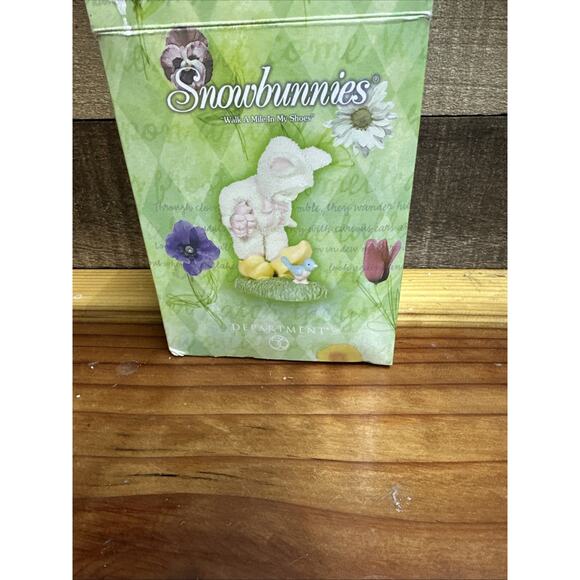 Dept 56 Snowbunnies 2001 " Walk A Mile in My Shoes" In Box - Picture 6 of 6